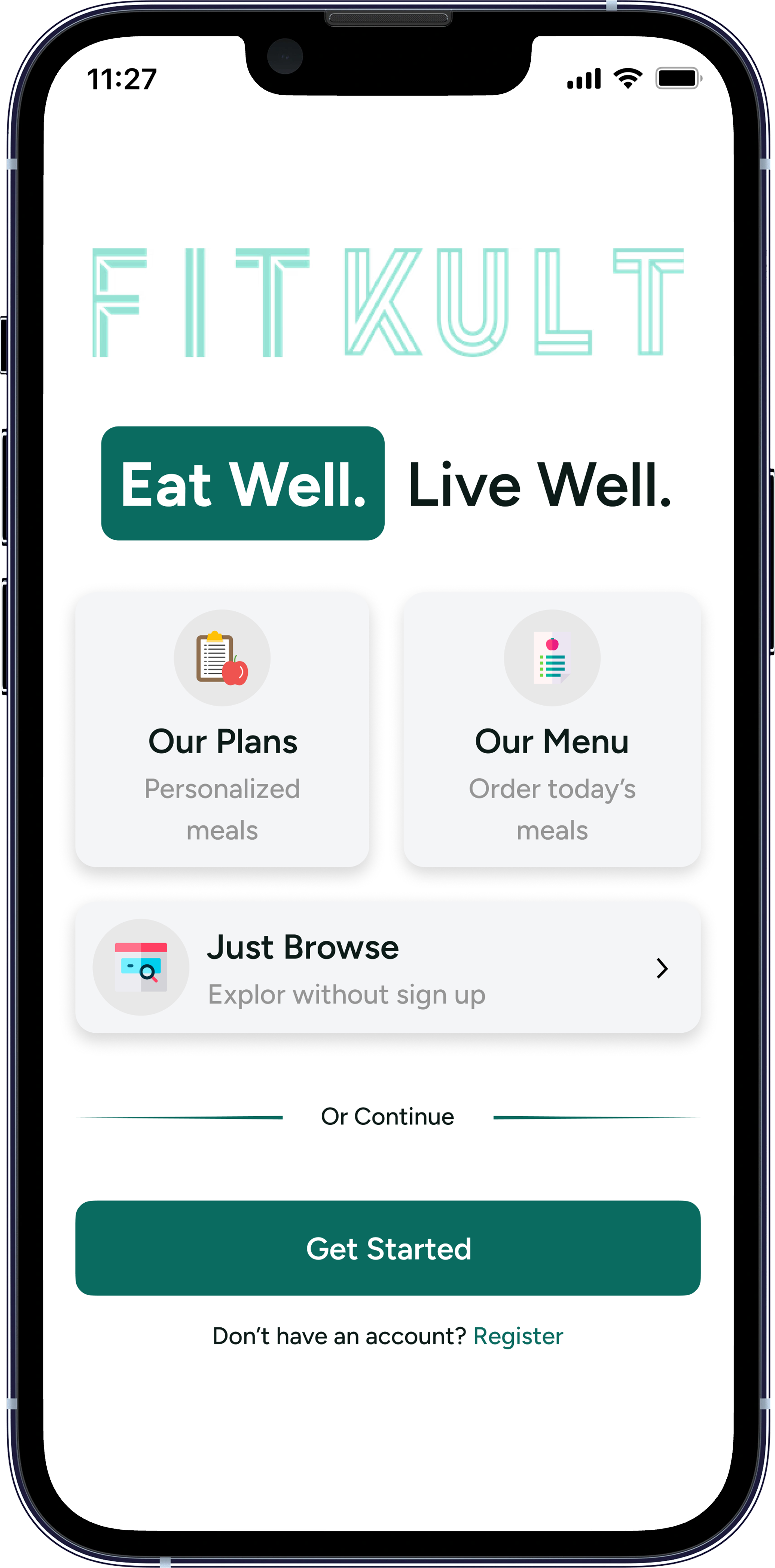 FITKULT app screenshot