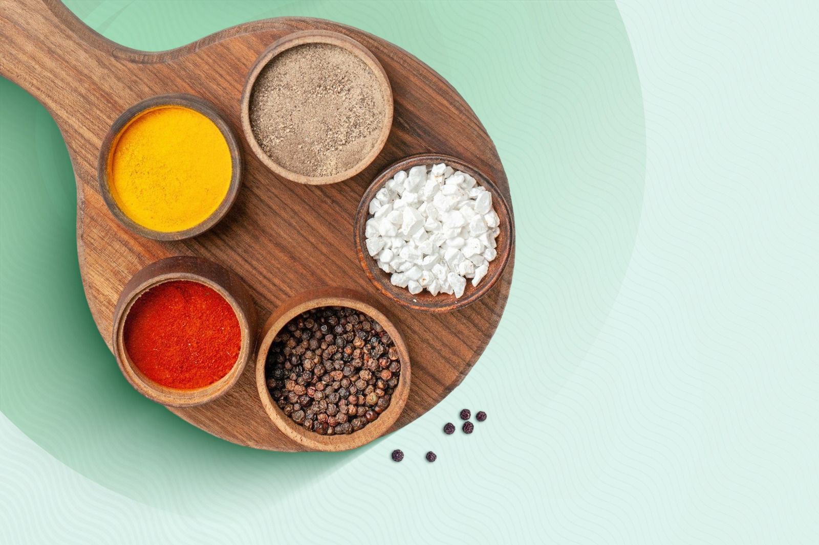 Fresh spices in the FITKULT kitchen